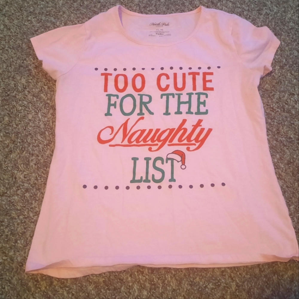 North Pole Trading Co. Size XL 16 Christmas T-Shirt